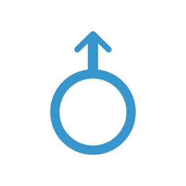 Cinsiyet simgeleri vektör illüstrasyonunu ayarla