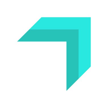 ok ağ simgesinin vektör ilülasyonu 