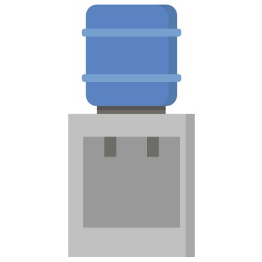 Su giderici simgesi, vektör illüstrasyonu