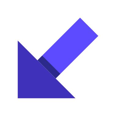 Projeniz için ok vektör simgesi