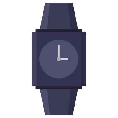 smartwatch düz vektör simgesi