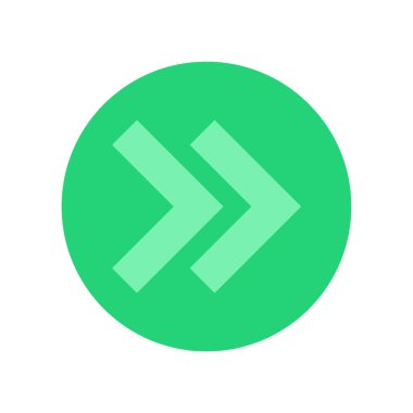 ok düz ikon vektör illüstrasyonu