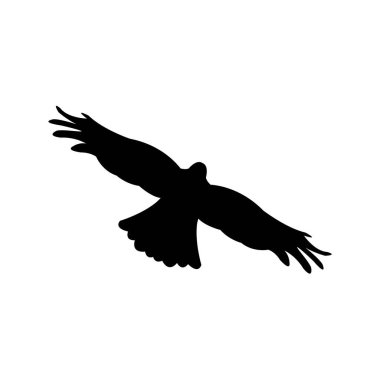 kartal simgesi vektör illüstrasyonu