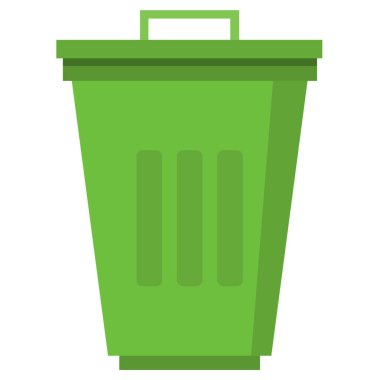 Çöp kutusu simgesi, çöp kutusu simgesi, çöp kutusu simgesi beyaz arkaplanda izole.