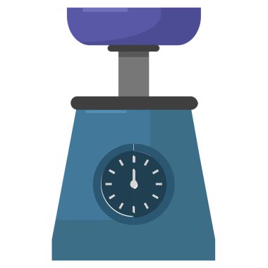 Beyaz arkaplanda mutfak boyutu simgesi