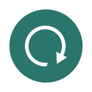 ok düz ikon vektör illüstrasyonu