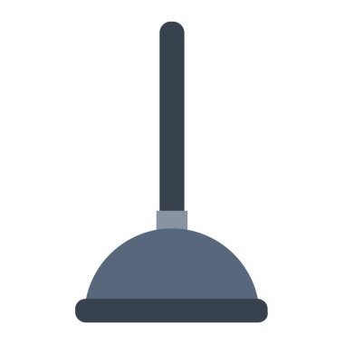 Beyaz arkaplanda izole edilmiş pompa simgesinin vektör çizimi