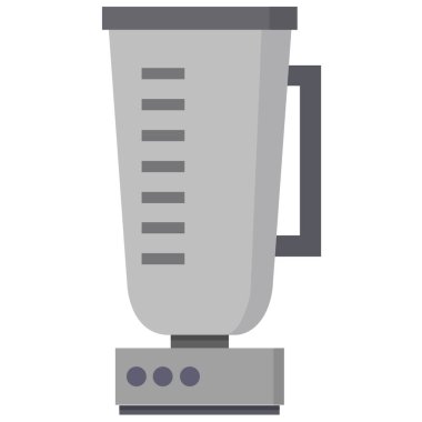 Blender vektör çizimi beyaz arkaplanda izole edildi