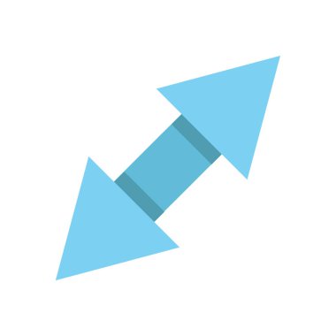 ok ağ simgesinin vektör ilülasyonu 