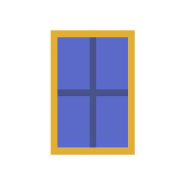 pencere simgesi vektör illüstrasyonu