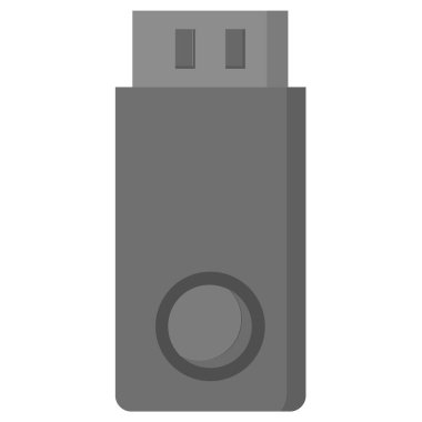 modern usb simgesi, vektör illüstrasyonu 