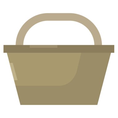 Basket vektör simgesi. Vektör simgesi al. Pazar vektör simgesi