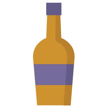 şişe vektör illüstrasyonu modern simge