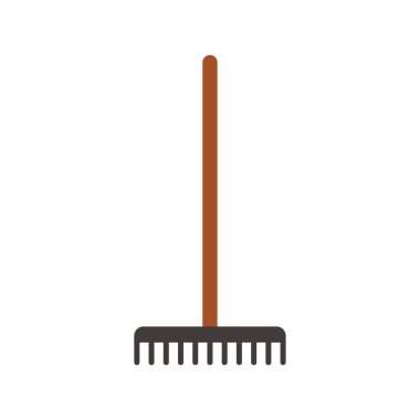  Bahçe Tırmığı Vektör İllüstrasyonu     