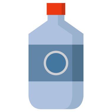 şişe vektör illüstrasyonu modern simge
