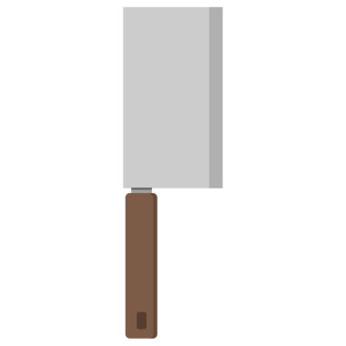 Simle tasarım mutfak bıçağı, balta simgesi