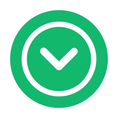 ok vektörü ince çizgi simgesi