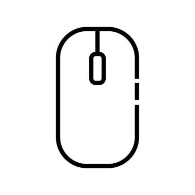 Bilgisayar fare simgesi beyaz arka plan üzerinde