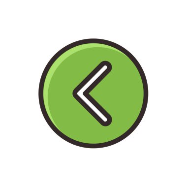 ok vektörü ince çizgi simgesi