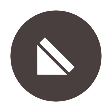 ok düz ikon vektör illüstrasyonu