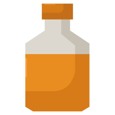 izole edilmiş sıvı ilaç vektör tasarımı