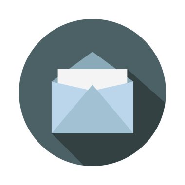 zarf izole vektör çizimi