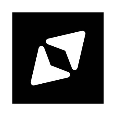 ok ağ simgesinin vektör ilülasyonu 