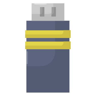 modern usb simgesi, vektör illüstrasyonu 