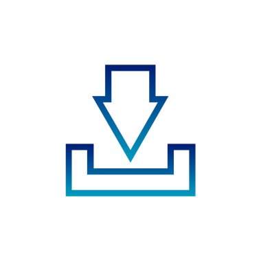 Ok simgesi. vektör illüstrasyonu