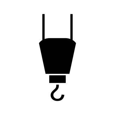 kablo vektörü düz simgesi