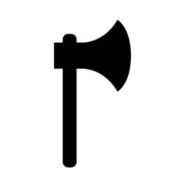 Balta simgesi vektör illüstrasyonu 