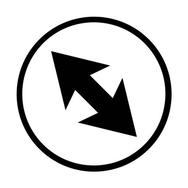 Ok simgesi. vektör illüstrasyonu