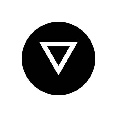 ok vektörü ince çizgi simgesi