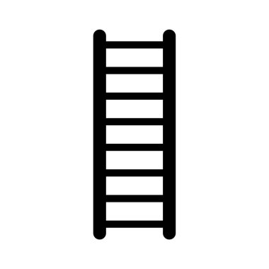 merdiven vektörü ince çizgi simgesi 