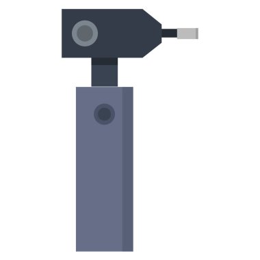 Beyaz arkaplanda izole edilmiş elektrik dolgu vektör simgesinin düz çizimi