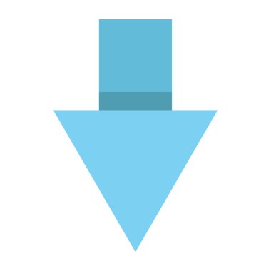 ok vektörü ince çizgi simgesi