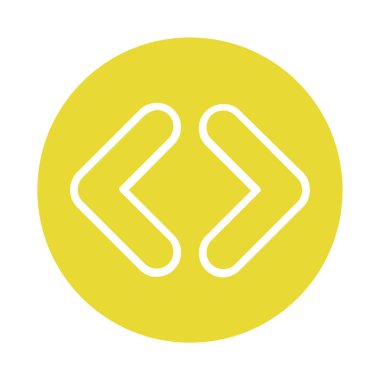 Web ve mobil uygulama tasarımınız için ok simgesi çizimi arkaplanı, ok logosu 