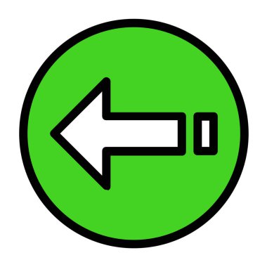 Ok simgesi. vektör illüstrasyonu