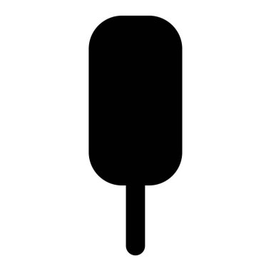 dondurma ikonu vektör illüstrasyonu