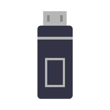 modern usb simgesi, vektör illüstrasyonu 