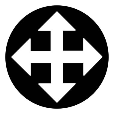 Ok. Web simgesi basit bir illüstrasyon. ok vektörü sembolü. 