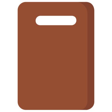 Tahta simgesi vektör illüstrasyonu kesiliyor