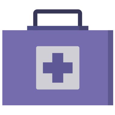ilk yardım kiti vektör çizim