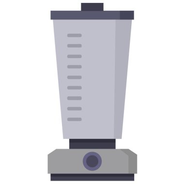 Blender vektör çizimi beyaz arkaplanda izole edildi