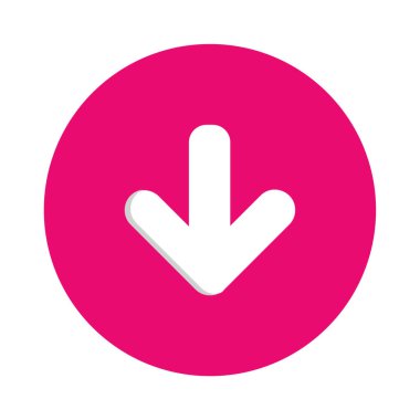 ok vektörü ince çizgi simgesi