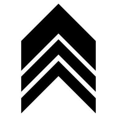 Ok. Web simgesi basit bir illüstrasyon. ok vektörü sembolü. 