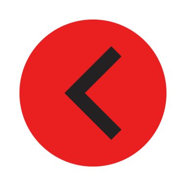 ok vektörü ince çizgi simgesi