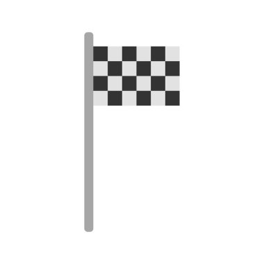 bayrak ikonu vektör illüstrasyonu