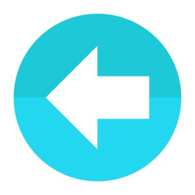 ok vektörü ince çizgi simgesi