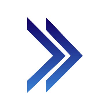 Ok. Web simgesi basit bir illüstrasyon. ok vektörü sembolü. 